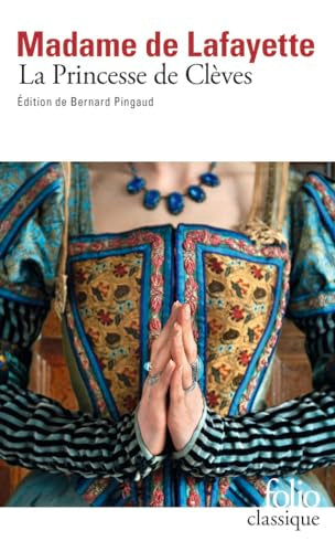 Book cover: “La Princesse de Clèves” featuring a person in historical dress.