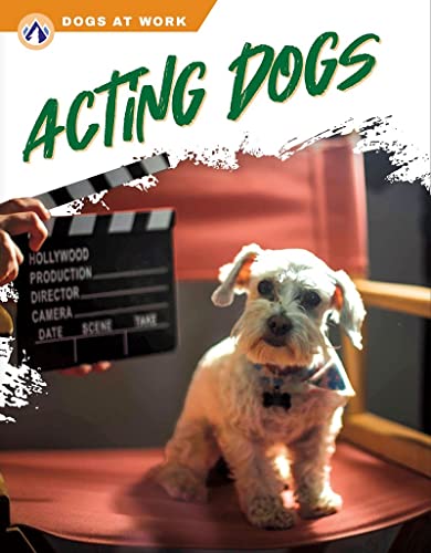 Book cover featuring a small, fluffy dog with a clapperboard.