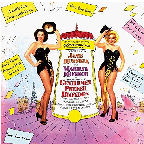 CD cover for āGentlemen Prefer Blondesā featuring Marilyn Monroe and Jane Russell.