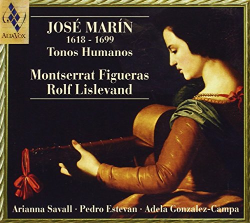 CD cover: Portrait of a woman with a lute, classical music theme.
