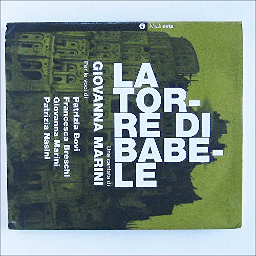 CD cover for "La Torre Di Babele" by Giovanna Marini, green and gold.