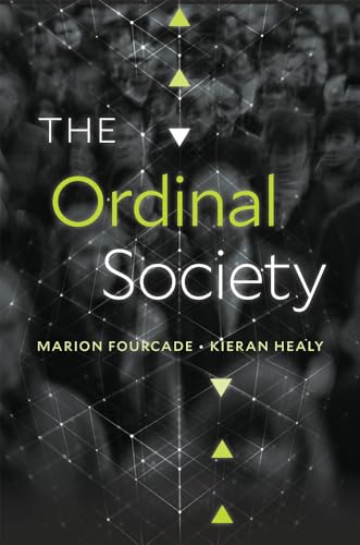 Book cover for "The Ordinal Society" with geometric patterns and blurred figures.