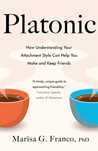 Book cover: āPlatonicā with images of two steaming mugs.