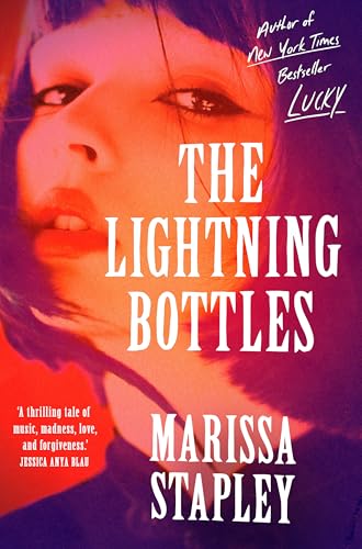 Book cover: close-up of a woman’s face with bold red title text.