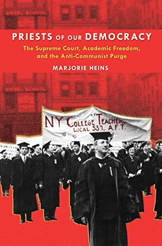 Book cover: "Priests of Our Democracy" with a historical protest image.