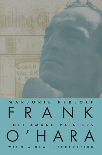 Book cover: Frank O'Hara portrait with collage background.