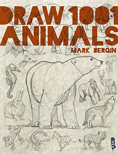 Book cover with sketches of various animals, including a polar bear.
