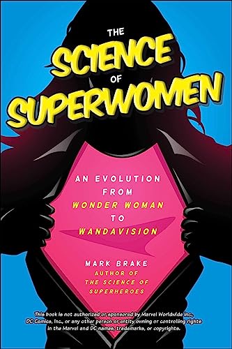 Book cover: "The Science of Superwomen" with a silhouetted figure tearing open.