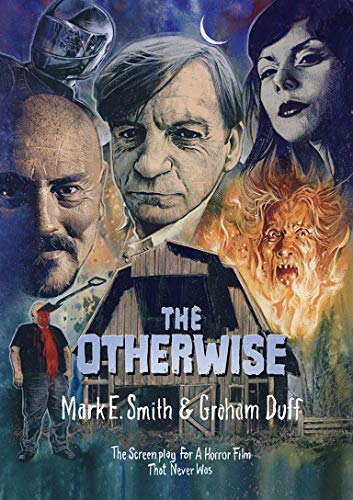 Book cover featuring three faces and a house, titled “The Otherwise.”