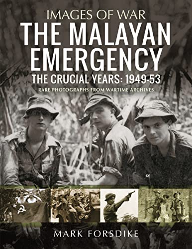 Book cover: "The Malayan Emergency" with soldiers in a jungle scene.