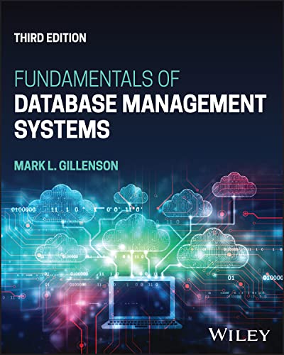 Book cover: "Fundamentals of Database Management Systems," third edition.