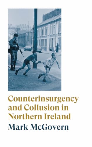 Book cover: soldier with rifle, children running, Northern Ireland title.