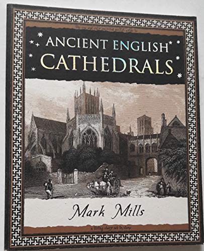 Book cover depicting an illustrated English cathedral and horse-drawn carriages.