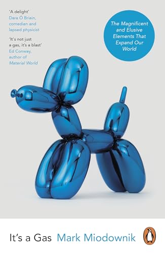 Book cover: blue balloon dog with title "It's a Gas".