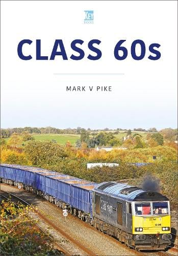 Book cover featuring a blue and grey diesel locomotive on railway tracks.