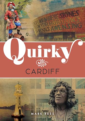 Book cover featuring a pirate statue, clock tower, and portrait.