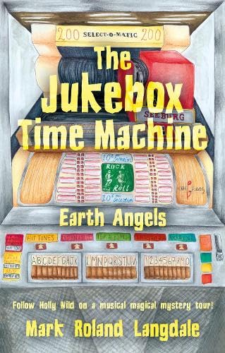 A watercolor illustration of a vintage jukebox with the book title and author name.