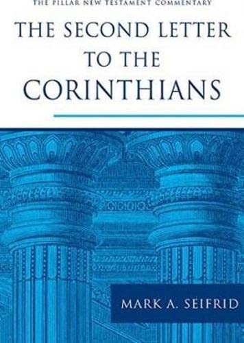 Book cover: “The Second Letter to the Corinthians” with classical columns.