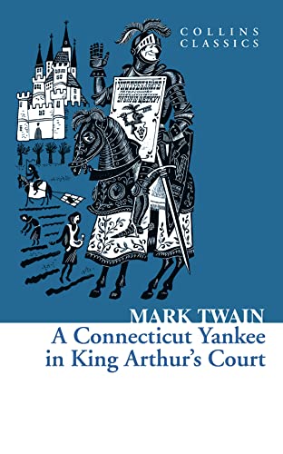 Book cover: knight on horseback before a castle, illustrated style.