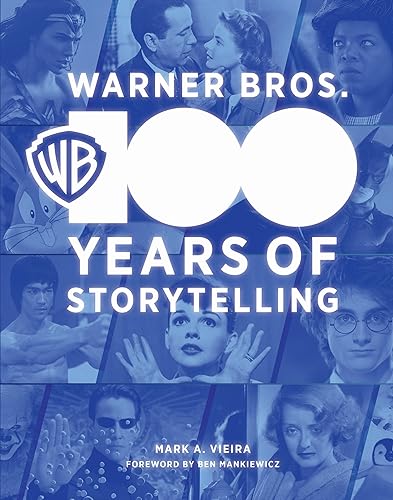 Warner Bros. 100 Years of Storytelling book cover with film characters.
