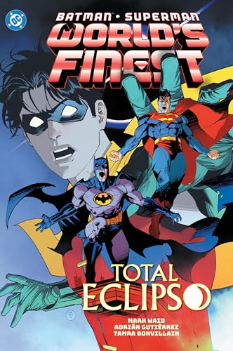 Comic book cover featuring Batman, Superman, and Nightwing against a colorful, dynamic background.