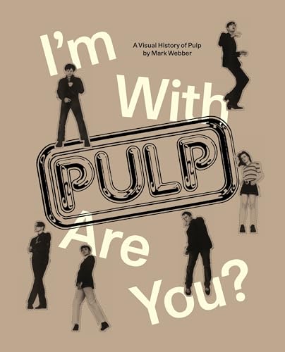Book cover featuring band members of Pulp in sepia tones.