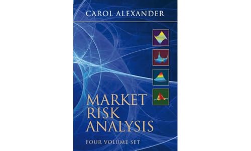 Book cover: "Market Risk Analysis" by Carol Alexander, four volume set.