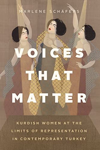 Book cover with illustrated women and large text: "Voices That Matter".