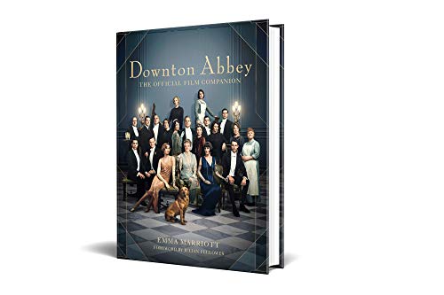 Book cover for "Downton Abbey: The Official Film Companion" featuring cast portrait.