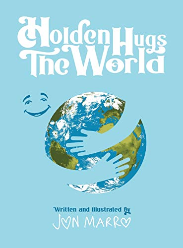 Book cover: Earth embraced by hands, with smiling face and title.
