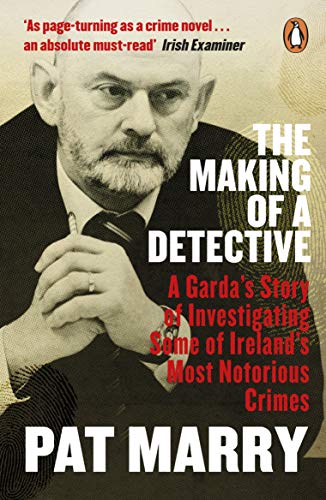 Book cover featuring a portrait of author Pat Marry, titled “The Making of a Detective.”