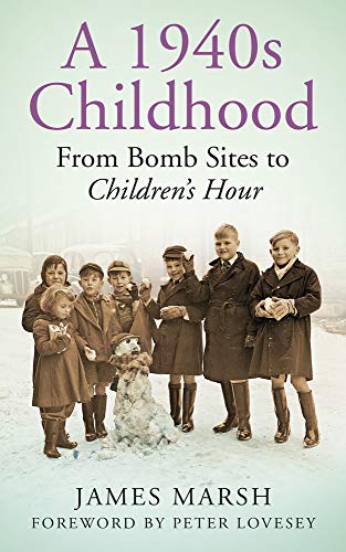 Book cover: children in coats standing with a dog in the snow.