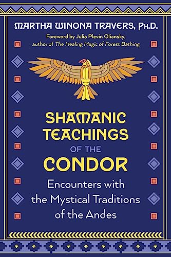 Book cover: gold condor illustration over a blue and patterned background.