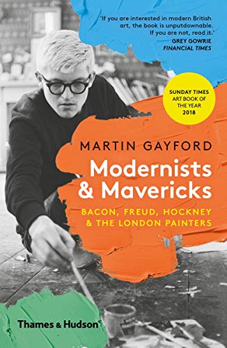 Book cover featuring artist Francis Bacon, titled āModernists & Mavericks.ā