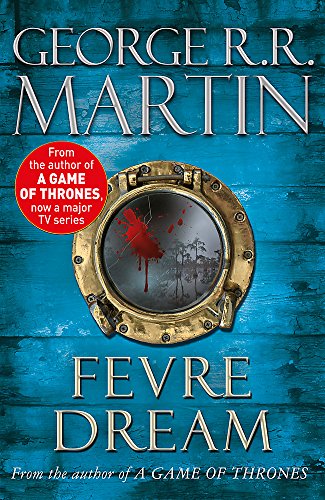 Book cover featuring a brass porthole with blood splatter on a blue wooden background.