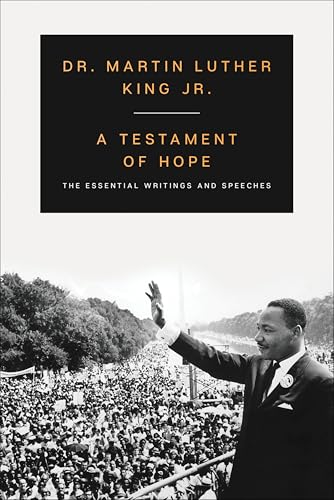 Book cover featuring Dr. Martin Luther King Jr. addressing a large crowd.