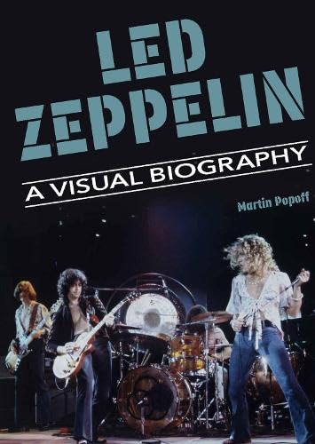 Book cover featuring Led Zeppelin performing on stage, with bold title text.