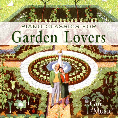 CD cover: couple in a colorful, illustrated garden scene.
