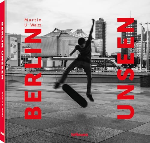 Book cover: Skateboarder mid-air in front of Berlin concert hall.