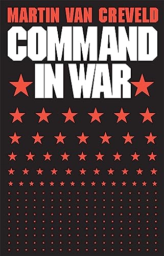 Book cover: "Command in War" with red stars on a black background.