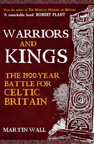 Book cover: āWarriors and Kingsā with Celtic stone carving detail.