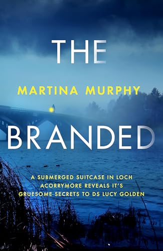Book cover for "The Branded" with a bridge over dark water.
