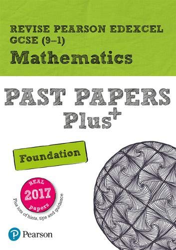 Green and white textbook cover for Edexcel GCSE (9-1) Mathematics Foundation.