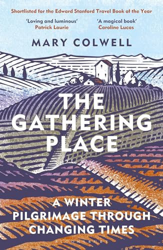 Book cover with illustrated landscape and large title text.