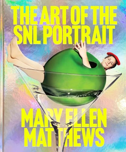 Book cover featuring Mary Ellen Matthews in a green olive martini glass.