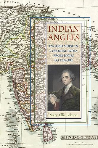 Book cover with title “Indian Angles” and a portrait of Sir William Jones.