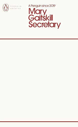 Book cover for Secretary by Mary Gaitskill, featuring dark red text on cream background.