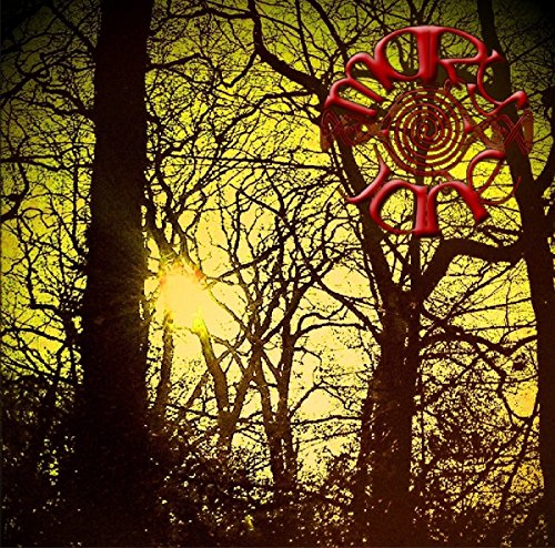 CD cover: silhouetted trees, sunburst, and red spiral logo.