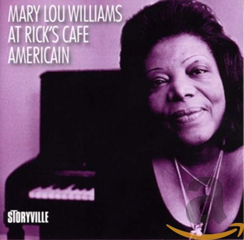 CD cover featuring jazz pianist Mary Lou Williams at a piano.
