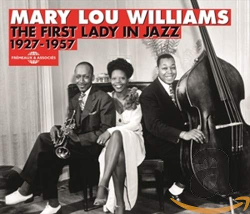 CD cover for Mary Lou Williams jazz compilation, 1927-1957, with musicians.